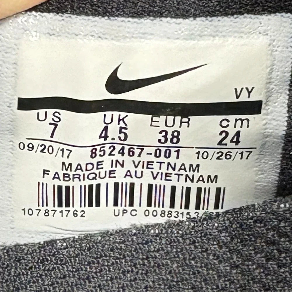 Nike Flex Supreme TR5 Black Womens US Size 7 EUR 38 852467-001 Sneakers - Picture 10 of 10